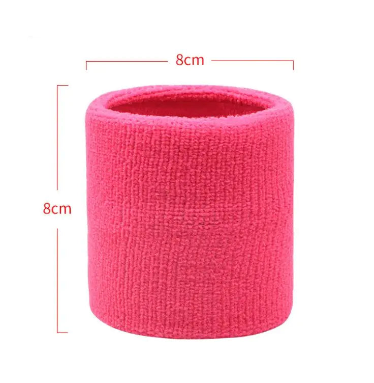 High Elastic Polyester Cotton Towel Wrist Band For Outdoor Sports Kicking