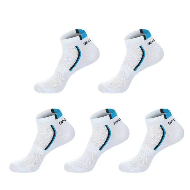 Thin Breathable Sport Mesh Boat Socks