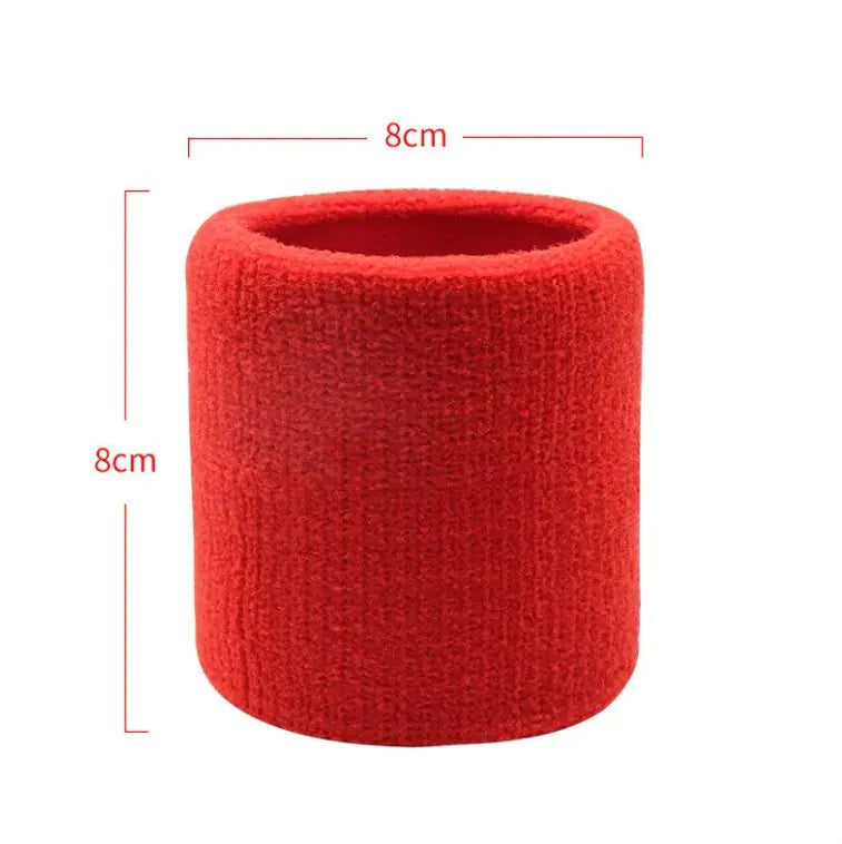 High Elastic Polyester Cotton Towel Wrist Band For Outdoor Sports Kicking