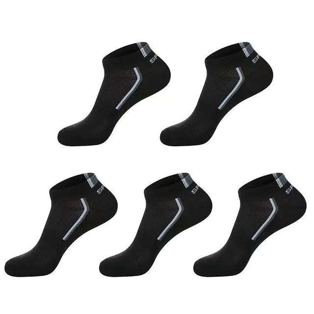 Thin Breathable Sport Mesh Boat Socks